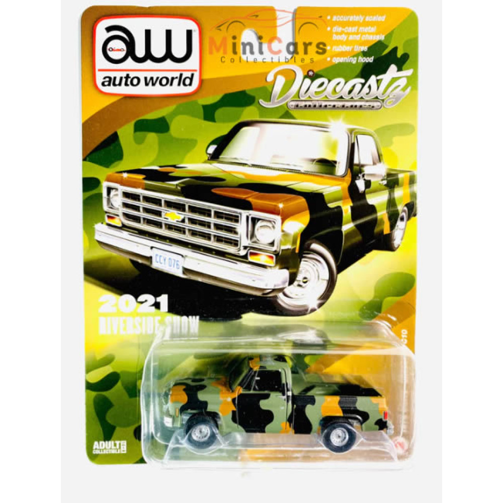 1978 Chevy Cheyenne C10 2021 Camouflage Riverside Show 