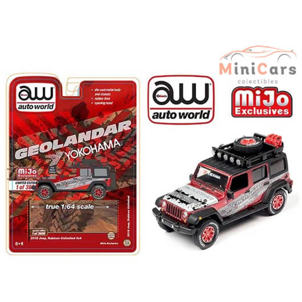 2018 Jeep Rubicon Unlimited 4x4 Yokohama Geolandar Livery